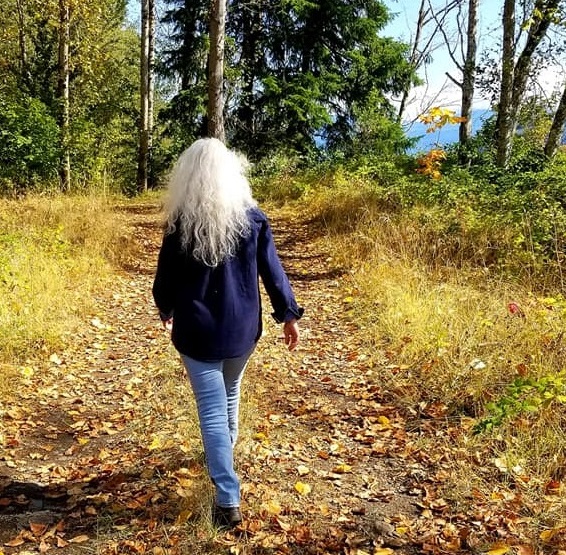 Jane at the river square